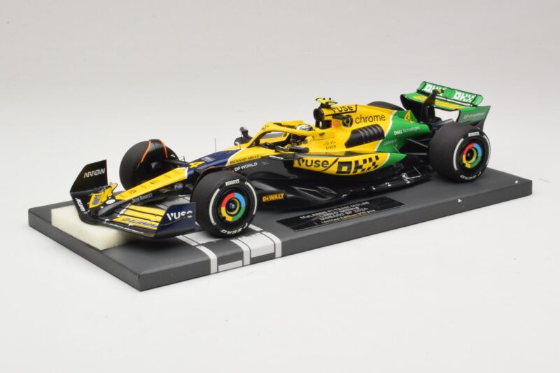 McLaren MCL38 #4 L. Norris Monaco GP Winner 2024 Minichamps 1:18 537242604 Sveķi