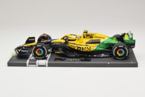 McLaren MCL38 #4 L. Norris Monaco GP Winner 2024 Minichamps 1:18 537242604 Sveķi — attēls 3 no 7