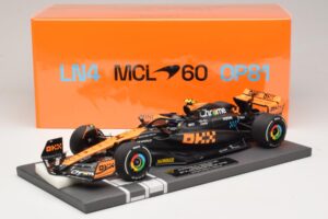 McLaren MCL60 #4 L. Norris 2nd Place Singapore GP 2023 Minichamps 1:18 537233404 Sveķi — attēls 7 no 7