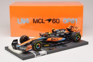 McLaren MCL60 #4 L. Norris Australian GP 2023 Minichamps 1:18 537232104 Sveķi — attēls 7 no 7
