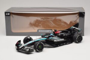 Mercedes AMG Petronas W15 E Performance G. Russell 2024 Minichamps 1:18 110240163 Sveķi — attēls 7 no 7