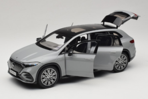 Mercedes EQS SUV X296 Manufaktur Alpine Grey NZG 1:18 B66960591 Metāls — attēls 2 no 8