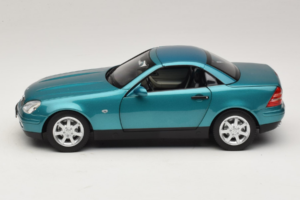 Mercedes SLK R170 Vivianite Green Norev 1:18 183021 Metāls — attēls 5 no 10