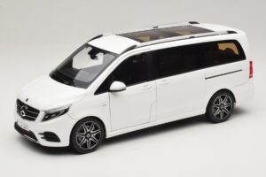 Mercedes V-Class W447 AMG Line Balts Norev 1:18 183876 Metāls