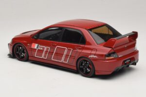 Mitsubishi Lancer Evolution IX MR Fast & Furious Sarkans Ignition Model 1:18 2374 Sveķi — attēls 5 no 6