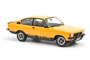 Opel Kadett C Rallye 2.0E Brilliant Ochre Norev 1:18 183659 Metāls