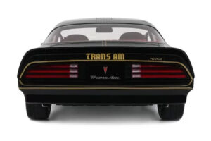 Pontiac Firebird Trans Am Starlight Black Otto 1:12 G098 Sveķi — attēls 5 no 5