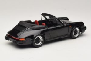 Porsche 911 3.2 Carrera Kabriolets Melns Minichamps 1:18 100063035 Metāls — attēls 3 no 8