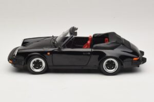 Porsche 911 3.2 Carrera Kabriolets Melns Minichamps 1:18 100063035 Metāls — attēls 4 no 8