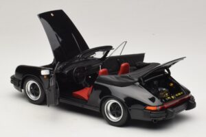 Porsche 911 3.2 Carrera Kabriolets Melns Minichamps 1:18 100063035 Metāls — attēls 5 no 8