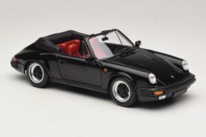 Porsche 911 3.2 Carrera Kabriolets Melns Minichamps 1:18 100063035 Metāls — attēls 6 no 8