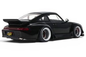 Porsche 911 993 RWB Melns GT Spirit 1:18 GT587 Sveķi — attēls 2 no 5