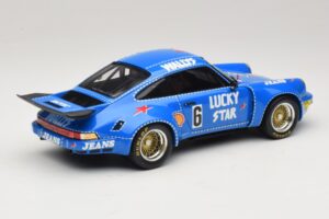 Porsche 911 RSR #6 Wallys Jeans Nurburgring 1974 Spark 1:18 18S088 Sveķi — attēls 2 no 6