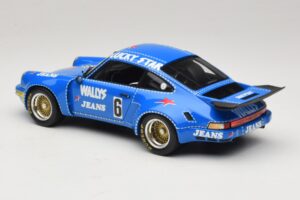 Porsche 911 RSR #6 Wallys Jeans Nurburgring 1974 Spark 1:18 18S088 Sveķi — attēls 5 no 6