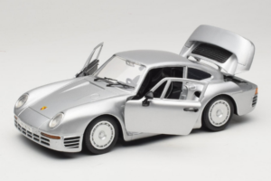 Porsche 959 Sudrabs Tonka 1:18 22213 Metāls — attēls 2 no 8