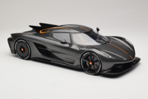 Koenigsegg Jesko Absolut 0-400-0 km/h Record Graphite Grey GT Spirit 1:18 GT575 Sveķi — attēls 4 no 6