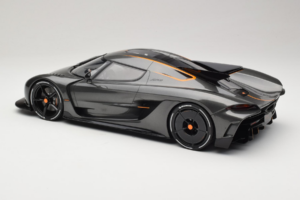 Koenigsegg Jesko Absolut 0-400-0 km/h Record Graphite Grey GT Spirit 1:18 GT575 Sveķi — attēls 5 no 6