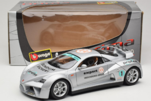Giugiaro Prima Sudrabs Bburago 1:18 33130 Metāls — attēls 8 no 8