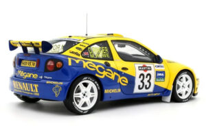 Renault Megane Maxi #33 P. Bugalski / J-P. Chiaroni Rally Sanremo 1998 Otto 1:18 OT1195 Sveķi — attēls 2 no 5