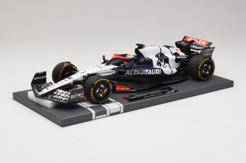 Scuderia AlphaTauri AT04 D. Ricciardo Hungarian GP 2023 Minichamps 1:18 117231203 Sveķi