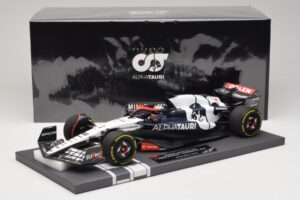 Scuderia AlphaTauri AT04 D. Ricciardo Hungarian GP 2023 Minichamps 1:18 117231203 Sveķi — attēls 7 no 7