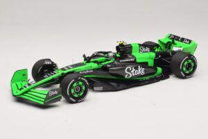 Stake Kick Sauber C44 G. Zhou Emilia Romagna GP 2024 Minichamps 1:18 117240124 Sveķi