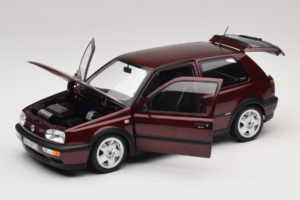 Volkswagen Golf VR6 Mk3 Indian Red Ierobežota Izlaide Norev 1:18 188505 Metāls — attēls 2 no 8