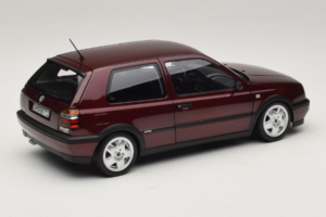 Volkswagen Golf VR6 Mk3 Indian Red Ierobežota Izlaide Norev 1:18 188505 Metāls — attēls 3 no 8