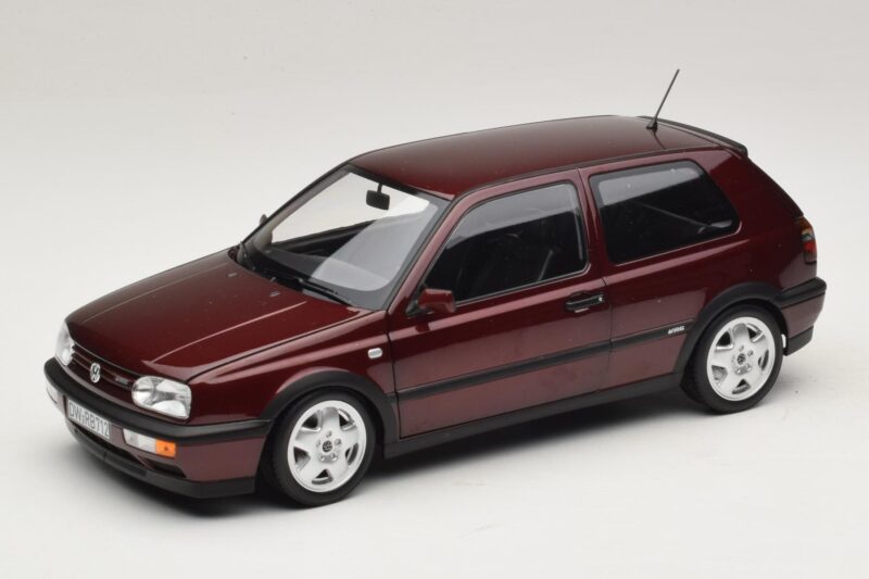 Volkswagen Golf VR6 Mk3 Indian Red Ierobežota Izlaide Norev 1:18 188505 Metāls