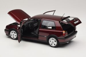 Volkswagen Golf VR6 Mk3 Indian Red Ierobežota Izlaide Norev 1:18 188505 Metāls — attēls 5 no 8