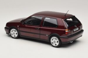 Volkswagen Golf VR6 Mk3 Indian Red Ierobežota Izlaide Norev 1:18 188505 Metāls — attēls 7 no 8