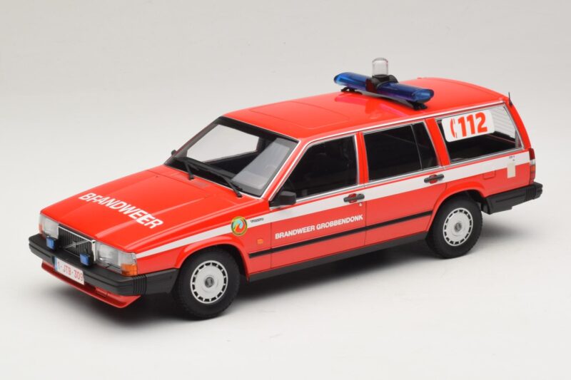 Volvo 740 GL Universāls Brandweer Grobbendonk Minichamps 1:18 155171795 Metāls