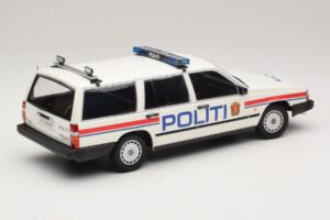 Volvo 740 GL Universāls Politi Norway Minichamps 1:18 155171796 Metāls — attēls 2 no 6
