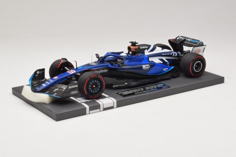 Williams Racing FW45 A. Albon British GP 2023 Minichamps 1:18 117231123 Sveķi