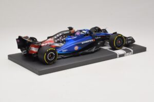 Williams Racing FW45 A. Albon United States GP 2023 Minichamps 1:18 117231923 Sveķi — attēls 2 no 7