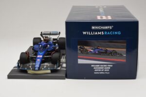 Williams Racing FW45 A. Albon United States GP 2023 Minichamps 1:18 117231923 Sveķi — attēls 6 no 7