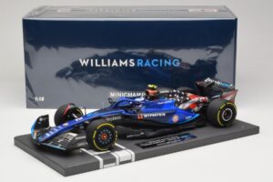 Williams Racing FW45 L. Sargeant United States GP 2023 Minichamps 1:18 117231902 Sveķi — attēls 6 no 6