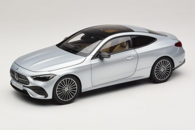 Mercedes CLE C236 Kupeja Hightech Silver Norev 1:18 183939 Metāls