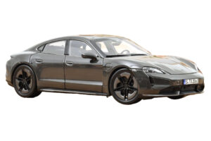 Porsche Taycan Turbo S Slate Grey Neo Norev 1:18 187654 Metāls