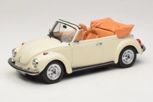 Volkswagen 1303 Kabriolets Cream White Norev 1:18 188535 Metāls