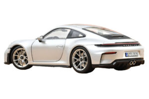 Porsche 911 992.2 GT3 Touring Package GT Silver Metallic Norev 1:18 187002 Metāls — attēls 3 no 5