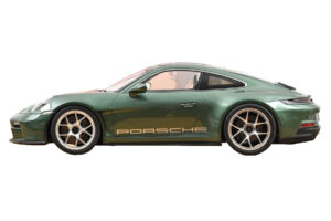 Porsche 911 992 S/T Malachite Green Metallic Norev 1:12 127552 Metāls — attēls 3 no 4