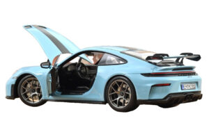 Porsche 911 992.2 GT3 Weissach Package Gulf Blue Norev 1:18 187000 Metāls — attēls 2 no 3