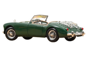 MG MGA British Racing Green Norev 1:18 182610 Metāls — attēls 3 no 5