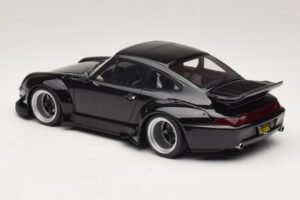 Porsche 911 993 RWB Melns GT Spirit 1:18 GT587 Sveķi — attēls 5 no 6