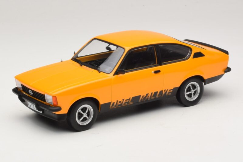 Opel Kadett C Rallye 2.0E Brilliant Ochre Norev 1:18 183659 Metāls