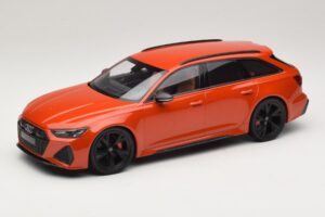 Audi RS6 C8 Avant Oranžs Metālisks Minichamps 1:18 155018012 Metāls