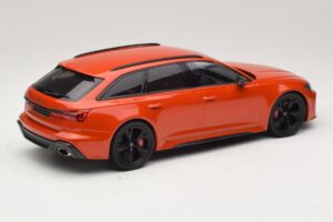 Audi RS6 C8 Avant Oranžs Metālisks Minichamps 1:18 155018012 Metāls — attēls 2 no 6