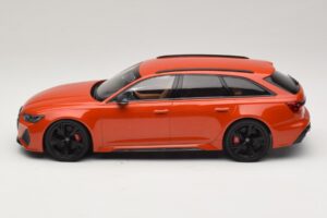 Audi RS6 C8 Avant Oranžs Metālisks Minichamps 1:18 155018012 Metāls — attēls 3 no 6