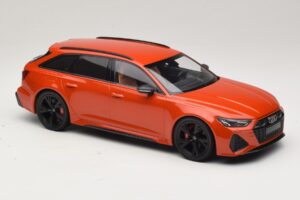 Audi RS6 C8 Avant Oranžs Metālisks Minichamps 1:18 155018012 Metāls — attēls 4 no 6